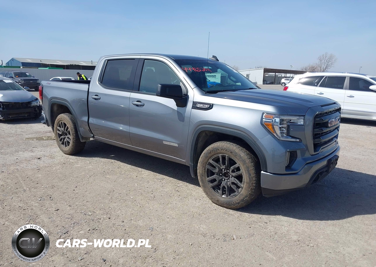 2021 GMC Sierra 1500 4Wd Short Box Elevation