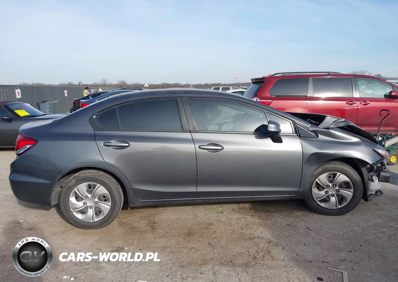 2013 Honda Civic Lx VIN:2HGFB2F58DH602540 - 12