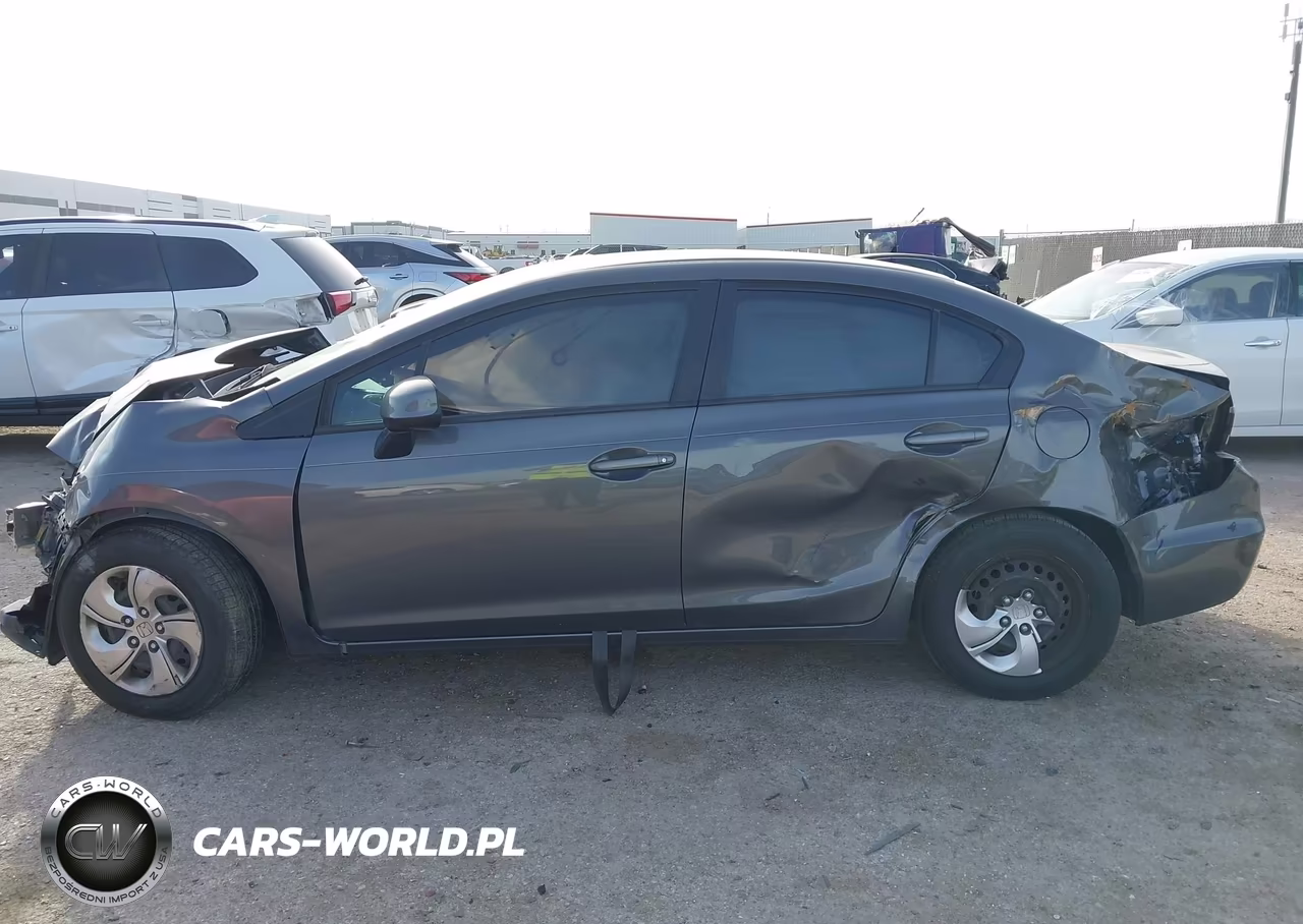 2013 Honda Civic Lx VIN:2HGFB2F58DH602540 - 13