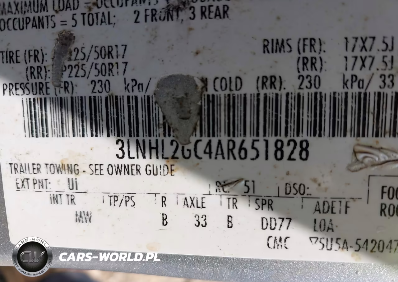 2010 Lincoln Mkz VIN:3LNHL2GC4AR651828 - 9