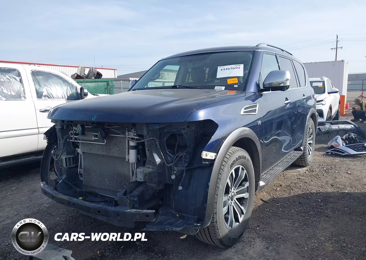 2020 Nissan Armada Sl 4Wd VIN:JN8AY2NC6LX519534 - 2