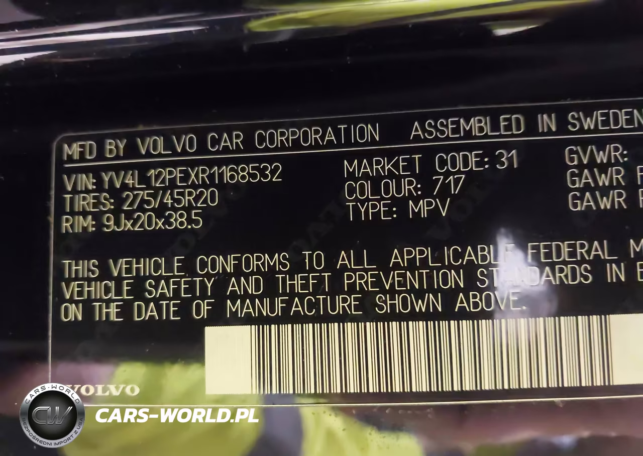 2024 Volvo Xc90 B5 Plus Bright Theme VIN:YV4L12PEXR1168532 - 9