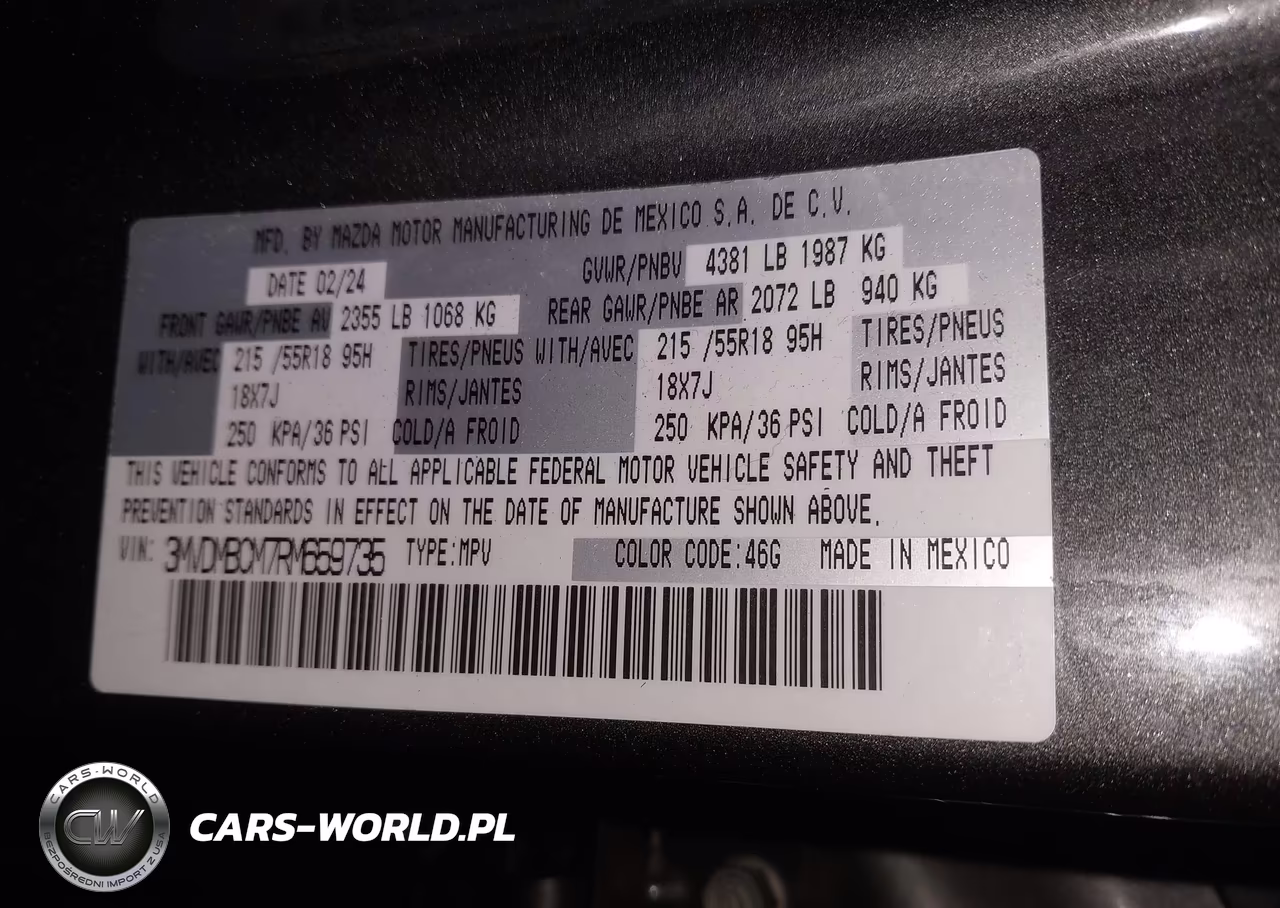 2024 Mazda Cx-30 2.5 S Preferred Package VIN:3MVDMBCM7RM659735 - 9