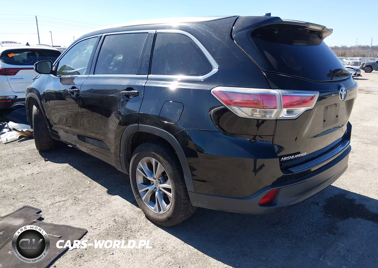 2015 Toyota Highlander Xle VIN:5TDKKRFH6FS046135 - 3