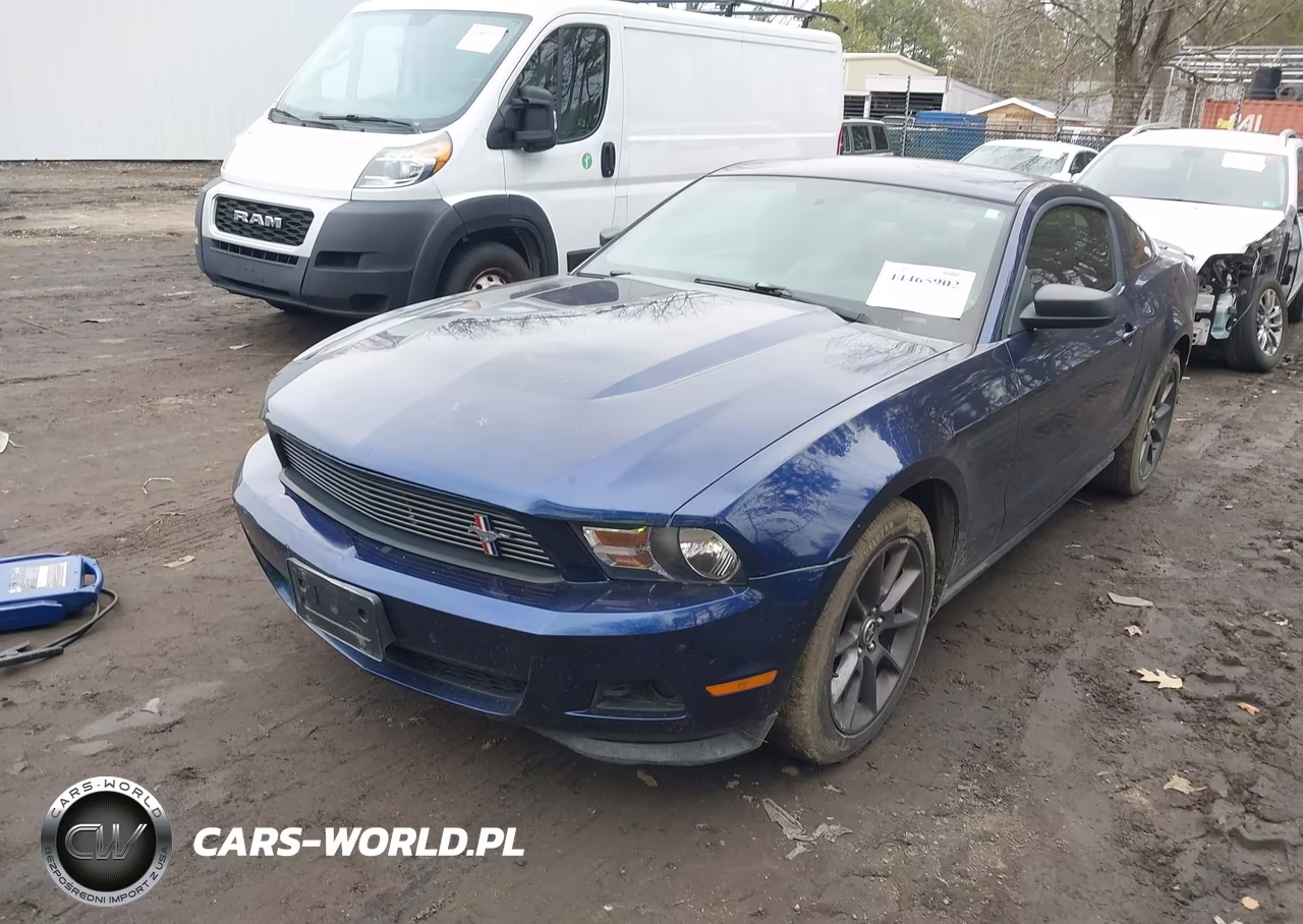 2012 Ford Mustang V6 Premium VIN:1ZVBP8AM0C5200658 - 2