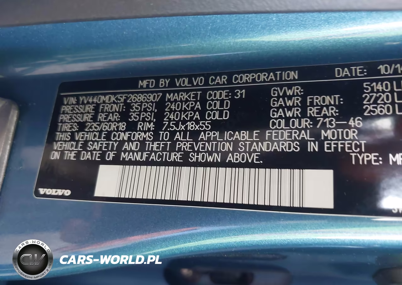 2015 Volvo Xc60 T5 Premier VIN:YV440MDK5F2686907 - 9