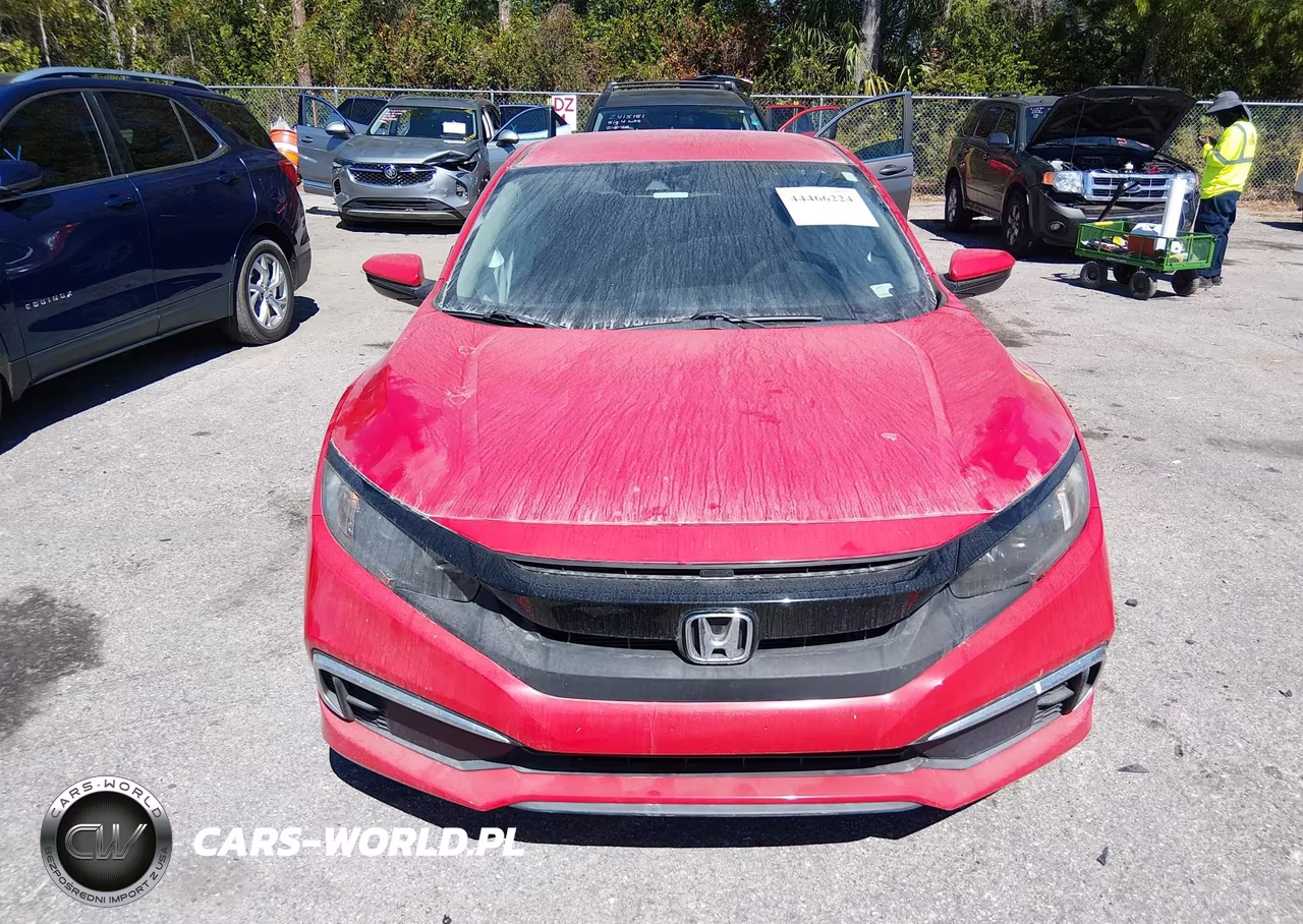 2019 Honda Civic Lx VIN:2HGFC2F62KH553418 - 12