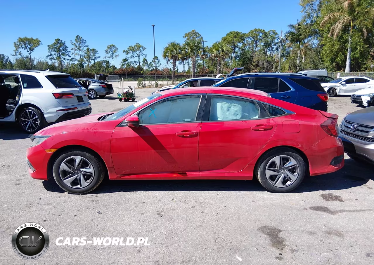 2019 Honda Civic Lx VIN:2HGFC2F62KH553418 - 14