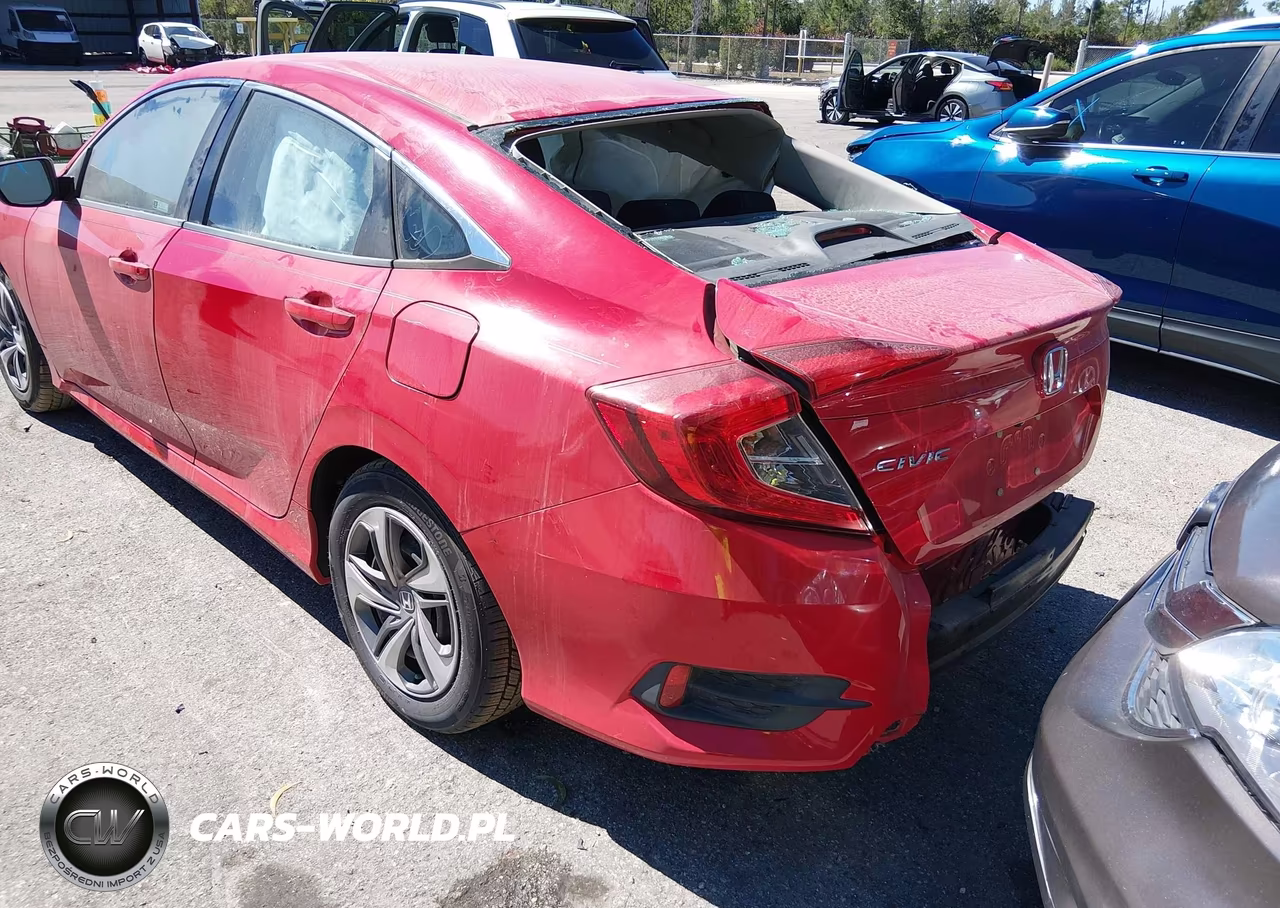 2019 Honda Civic Lx VIN:2HGFC2F62KH553418 - 3
