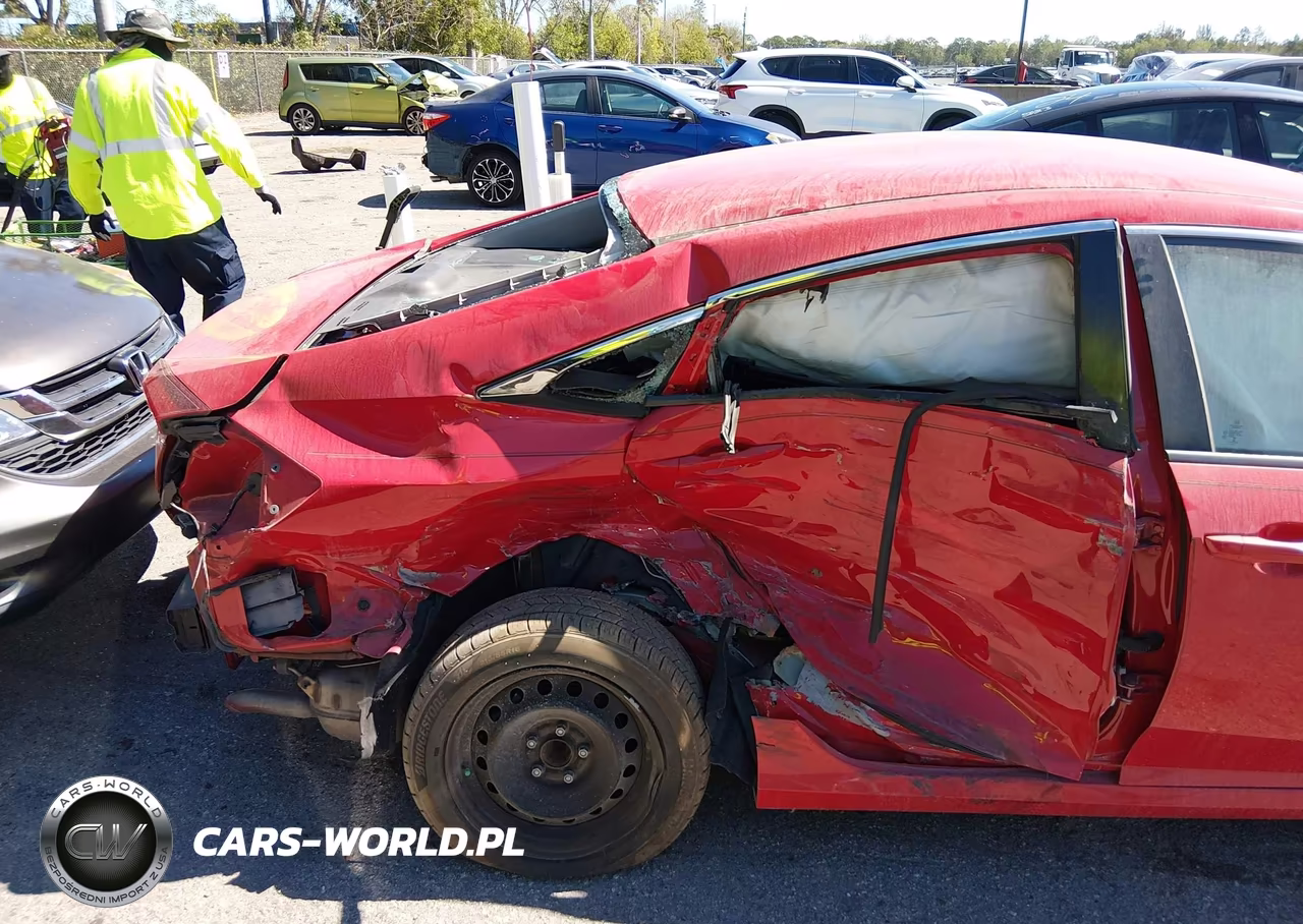 2019 Honda Civic Lx VIN:2HGFC2F62KH553418 - 8
