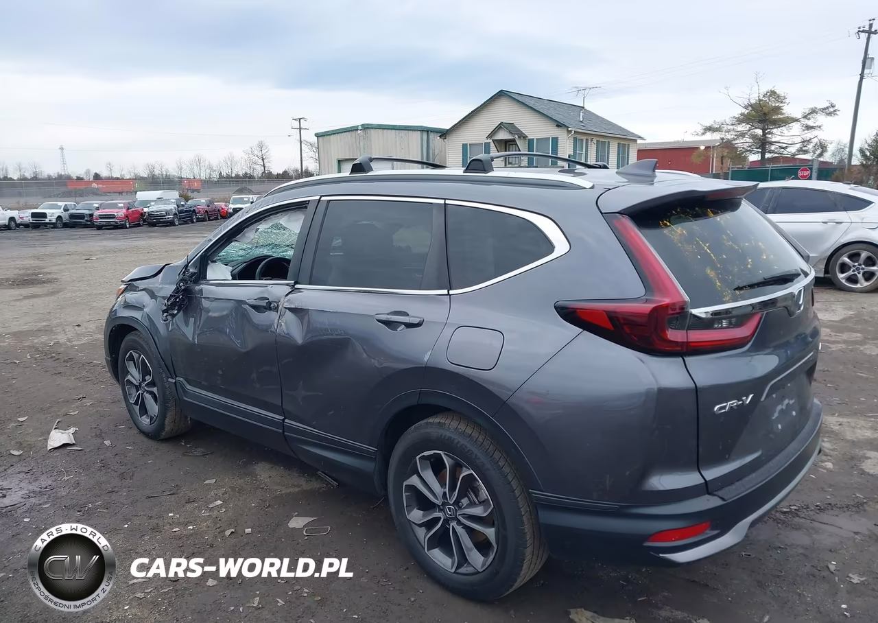 2020 Honda Cr-V Awd Ex VIN:2HKRW2H55LH676663 - 3