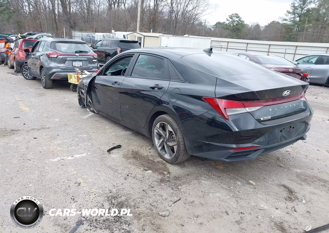 2023 Hyundai Elantra Sel VIN:KMHLS4AG6PU468890 - 3