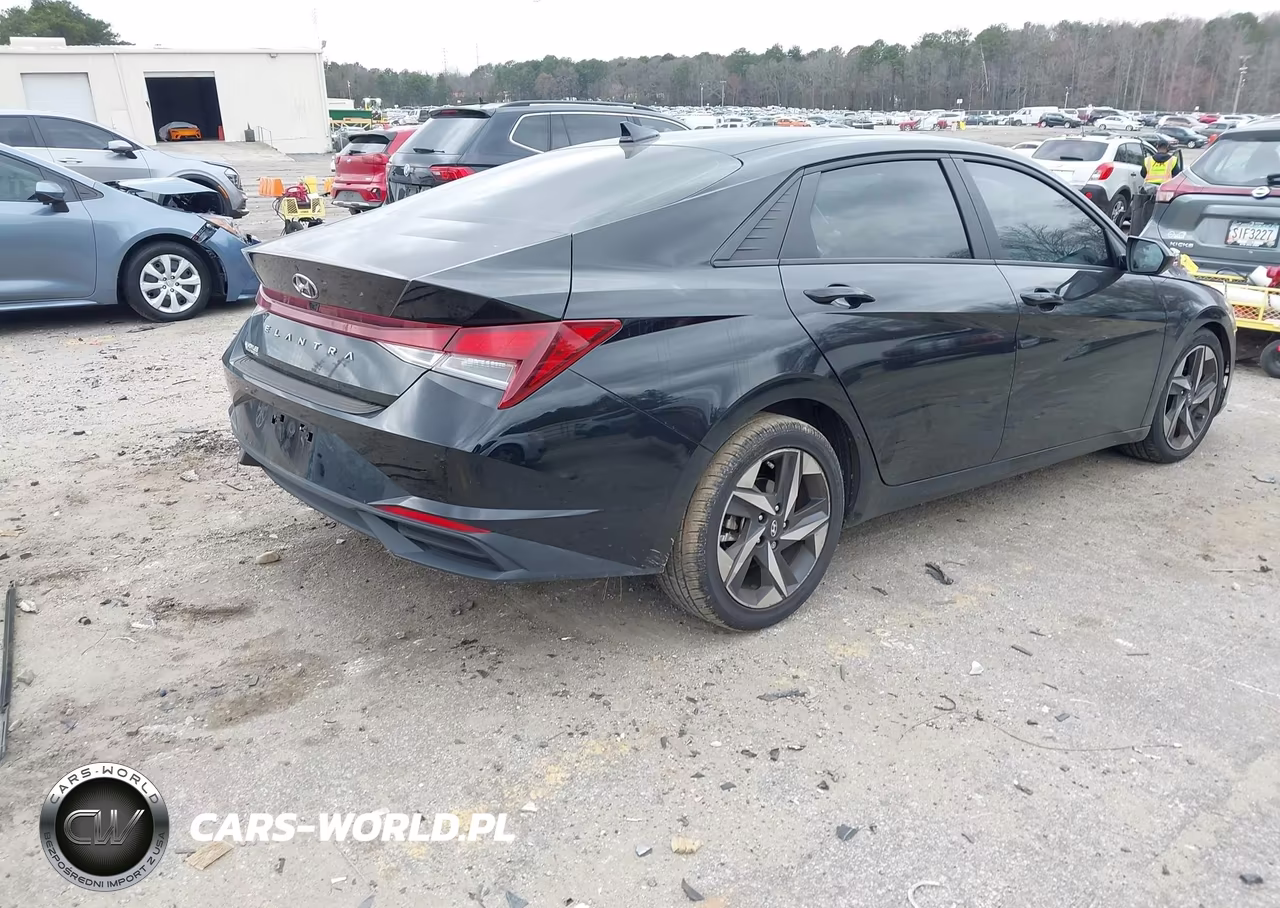 2023 Hyundai Elantra Sel VIN:KMHLS4AG6PU468890 - 4