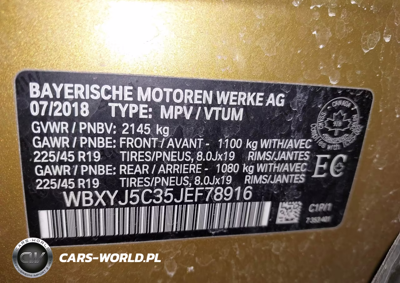 2018 BMW X2 xDrive28I VIN:WBXYJ5C35JEF78916 - 9