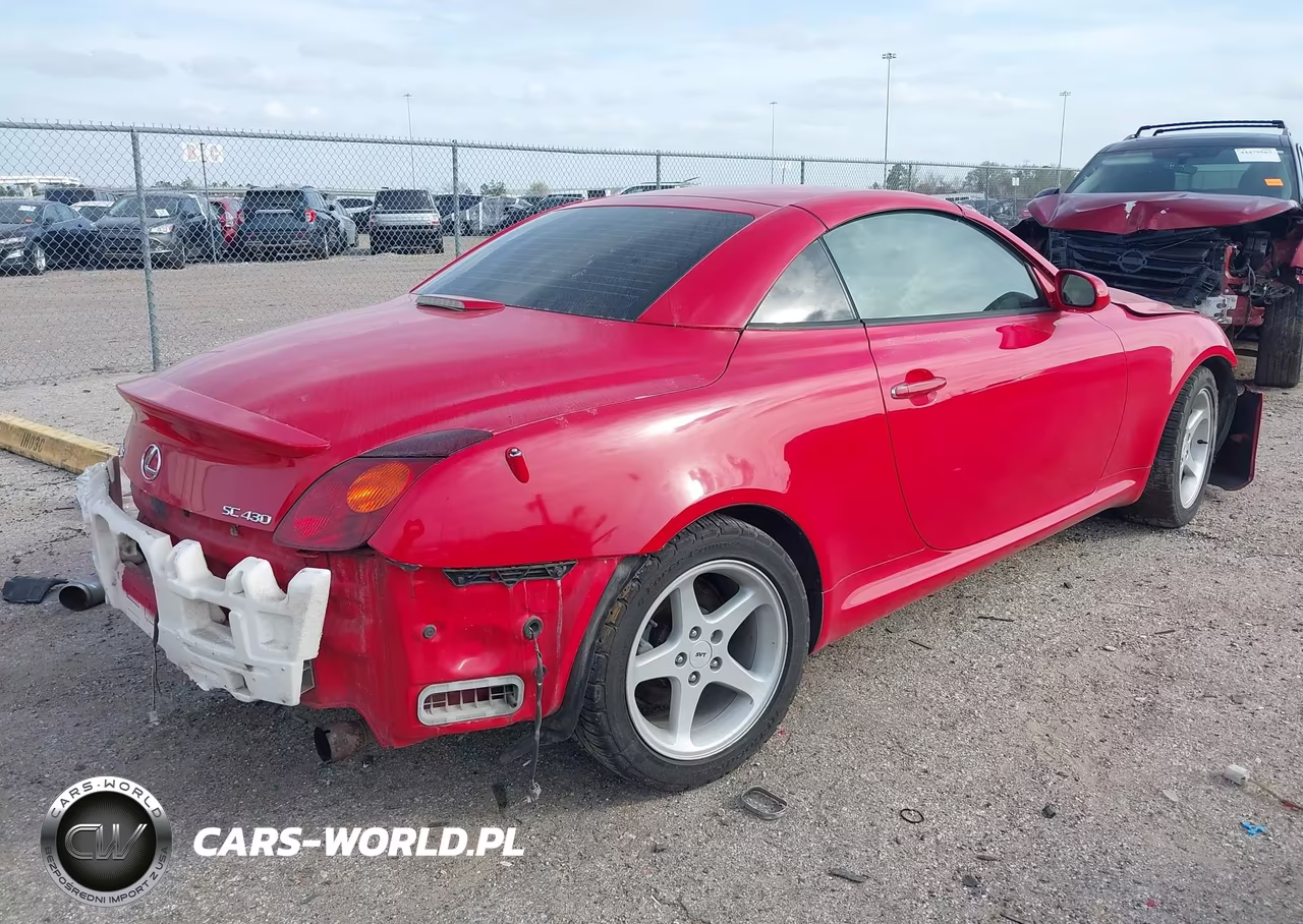 2002 Lexus Sc 430 VIN:JTHFN48Y020026869 - 4