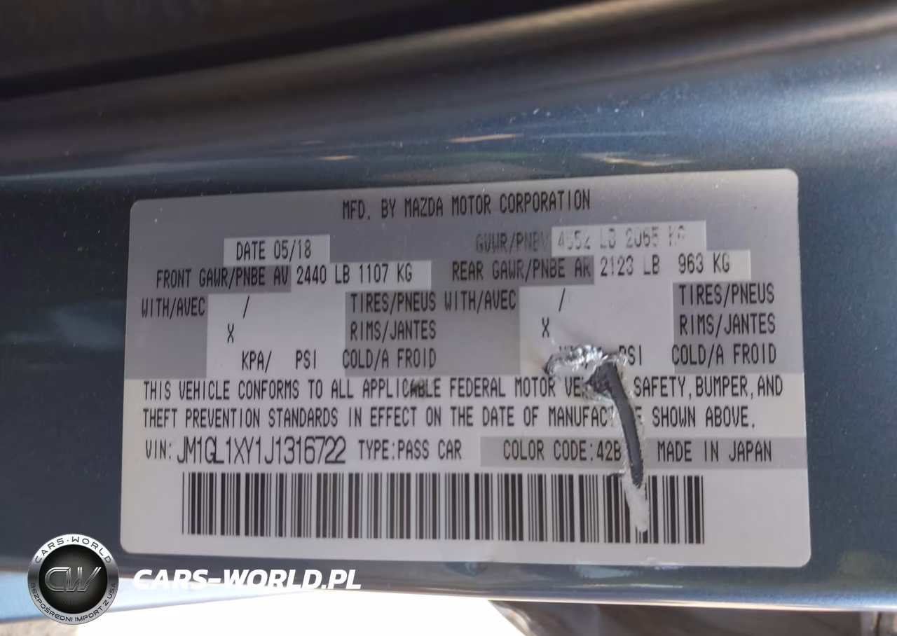 2018 Mazda Mazda6 Signature VIN:JM1GL1XY1J1316722 - 9