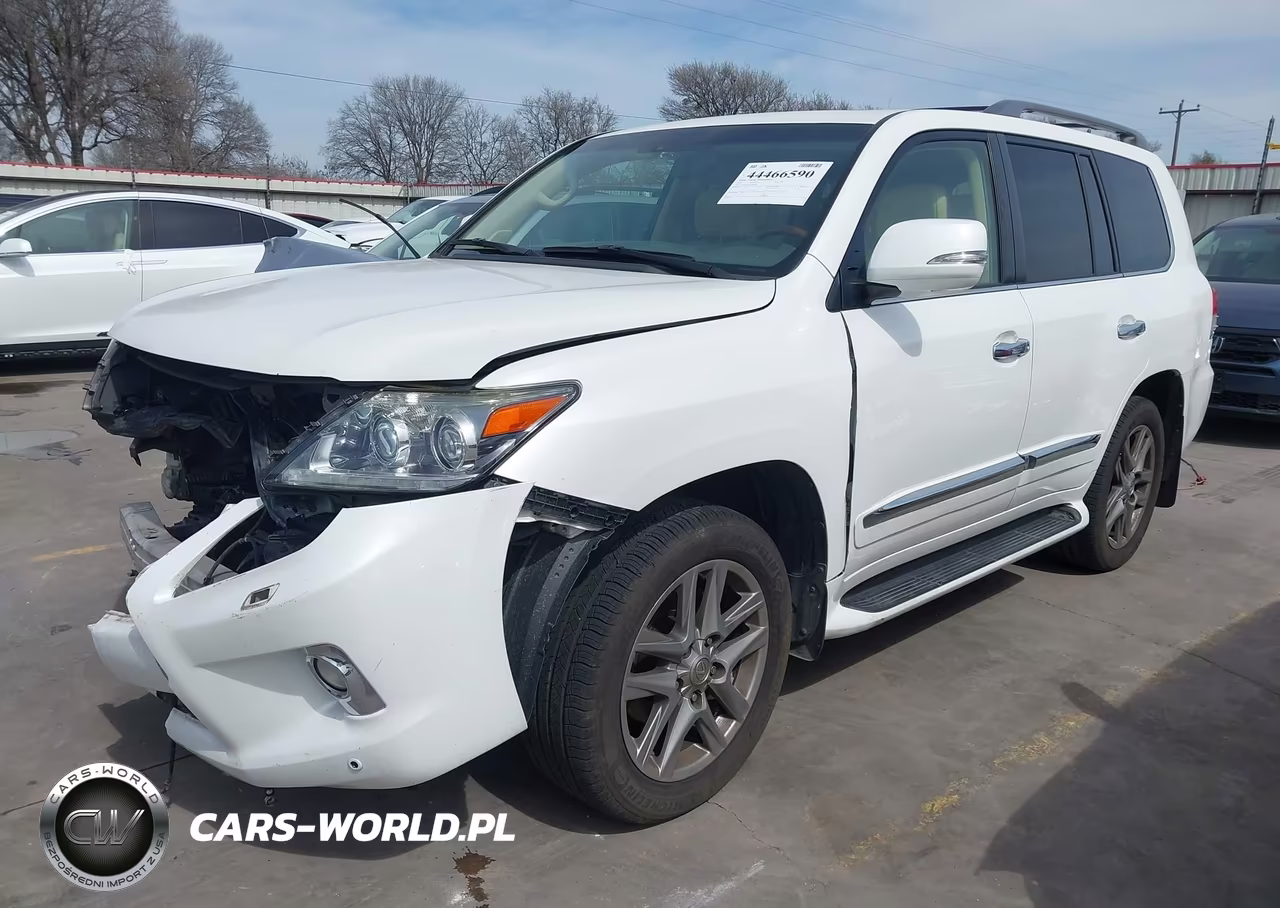 2013 Lexus Lx 570 VIN:JTJHY7AX1D4091789 - 2