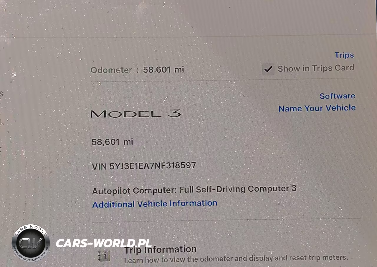 2022 Tesla Model 3 Rear-Wheel Drive VIN:5YJ3E1EA7NF318597 - 15