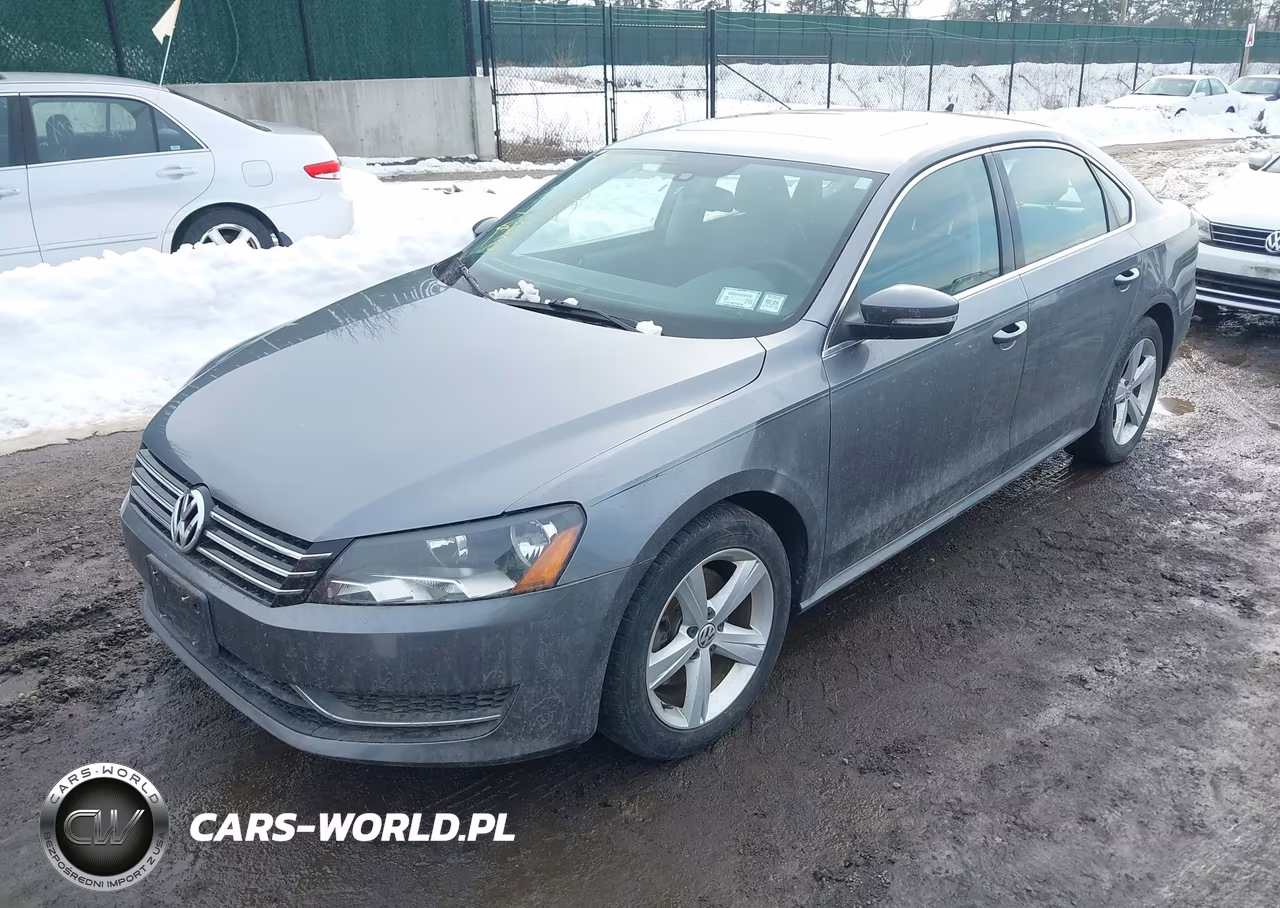 2013 Volkswagen Passat 2.5L Se VIN:1VWBP7A30DC017792 - 2
