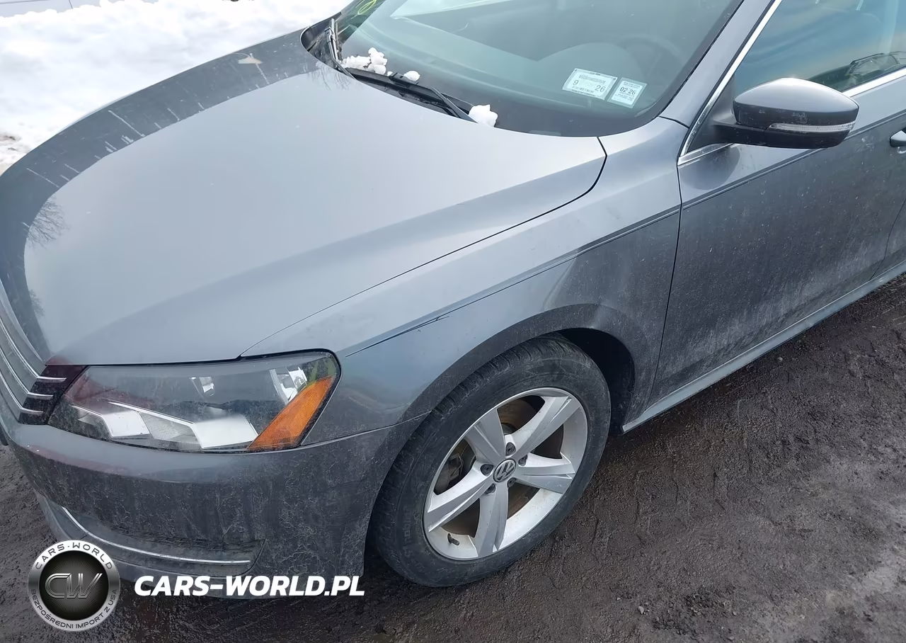 2013 Volkswagen Passat 2.5L Se VIN:1VWBP7A30DC017792 - 6