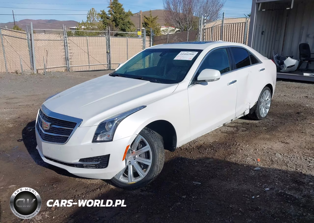 2017 Cadillac Ats Luxury VIN:1G6AH5RX9H0216180 - 2