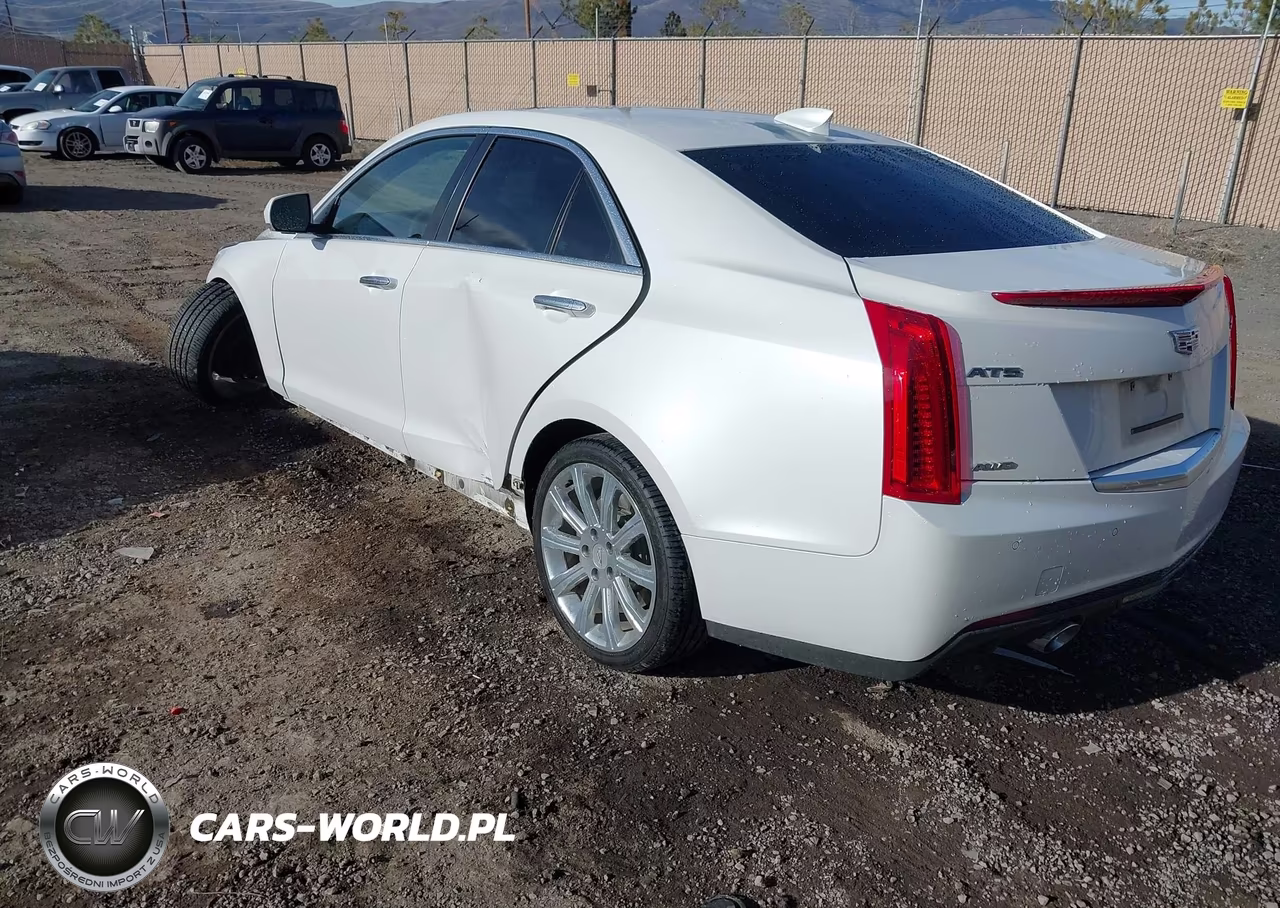 2017 Cadillac Ats Luxury VIN:1G6AH5RX9H0216180 - 3