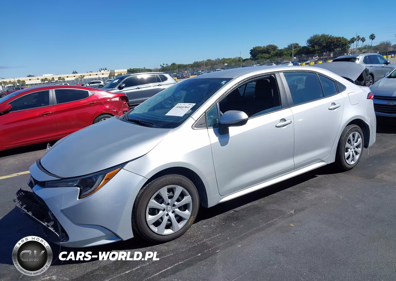2022 Toyota Corolla Le VIN:5YFEPMAE6NP361345 - 2
