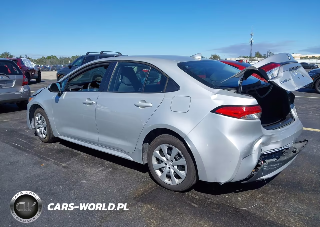 2022 Toyota Corolla Le VIN:5YFEPMAE6NP361345 - 3