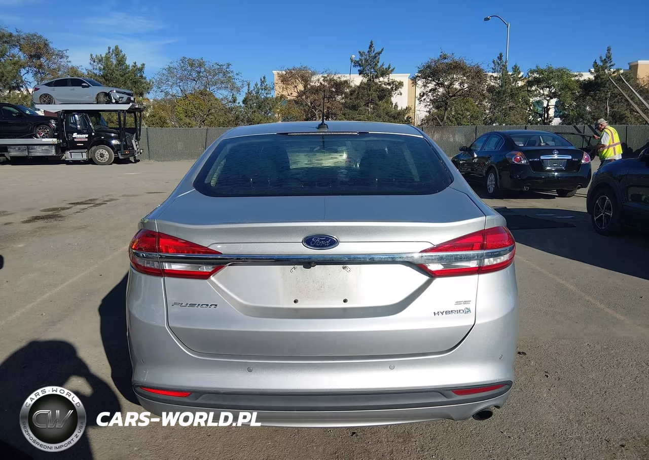 2017 Ford Fusion Hybrid Se VIN:3FA6P0LU5HR247584 - 16