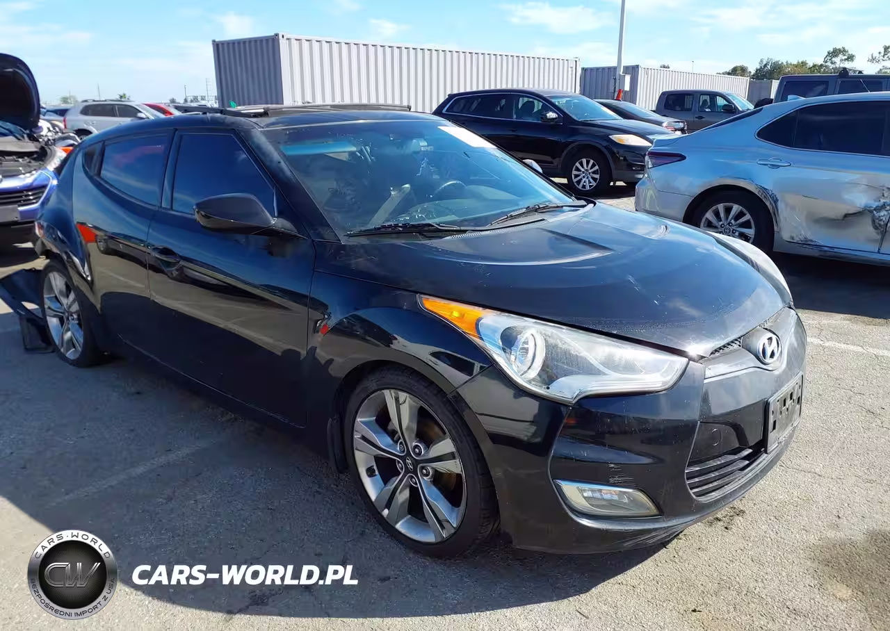 2012 Hyundai Veloster Base W-Black
