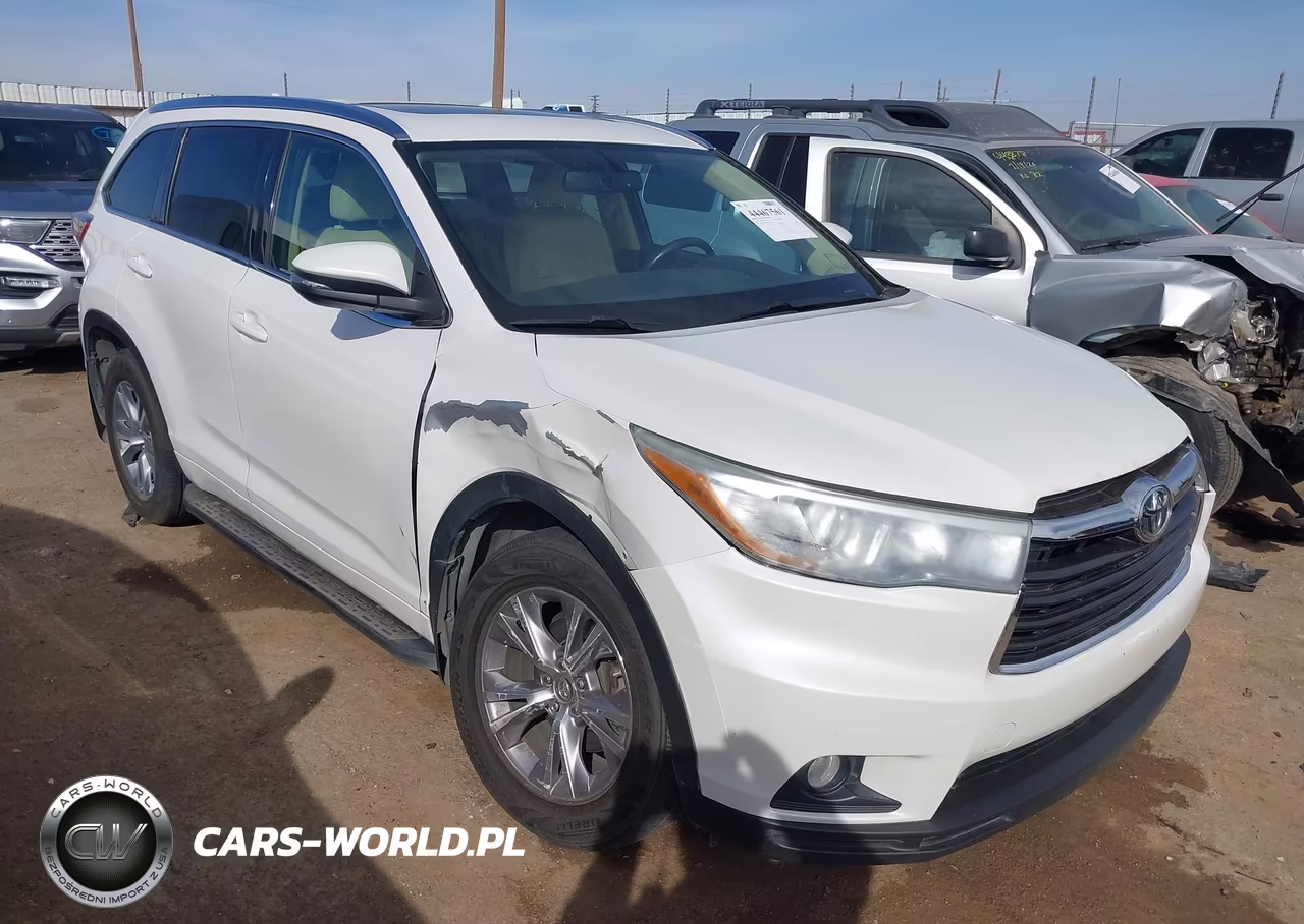 2015 Toyota Highlander Xle V6 – zdjęcie 1 z 16