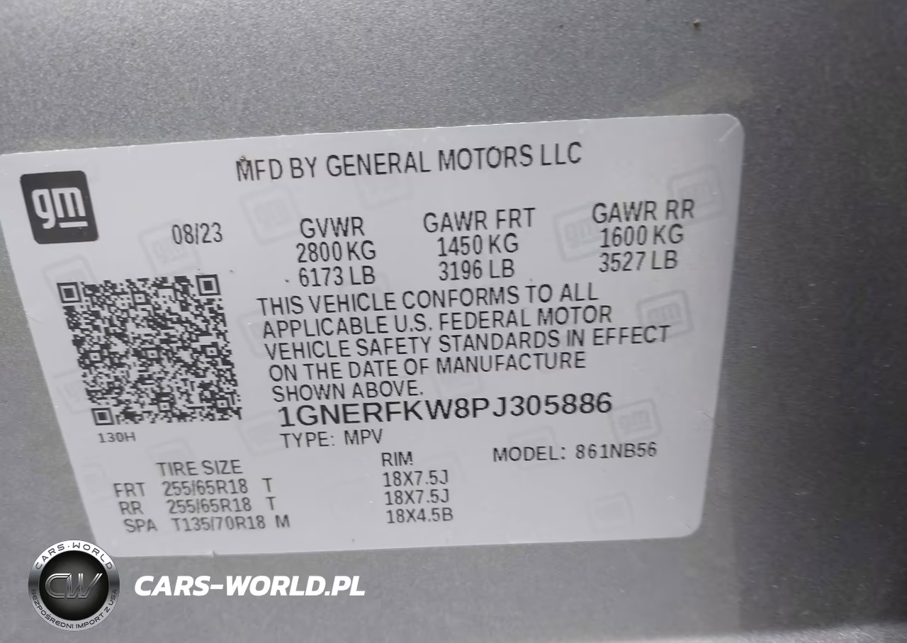 2023 Chevrolet Traverse Fwd Ls VIN:1GNERFKW8PJ305886 - 9