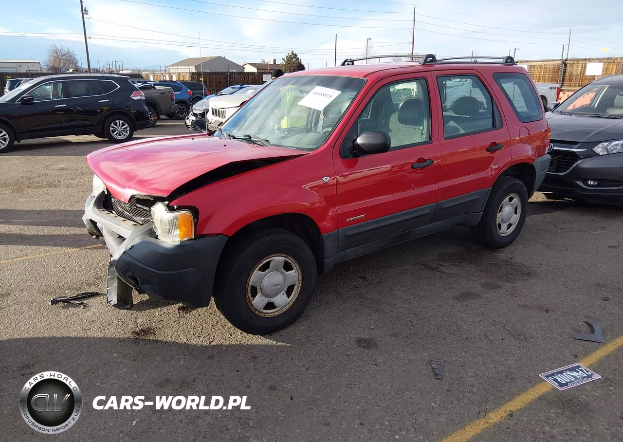 2002 Ford Escape Xls VIN:1FMYU02172KA40835 - 2