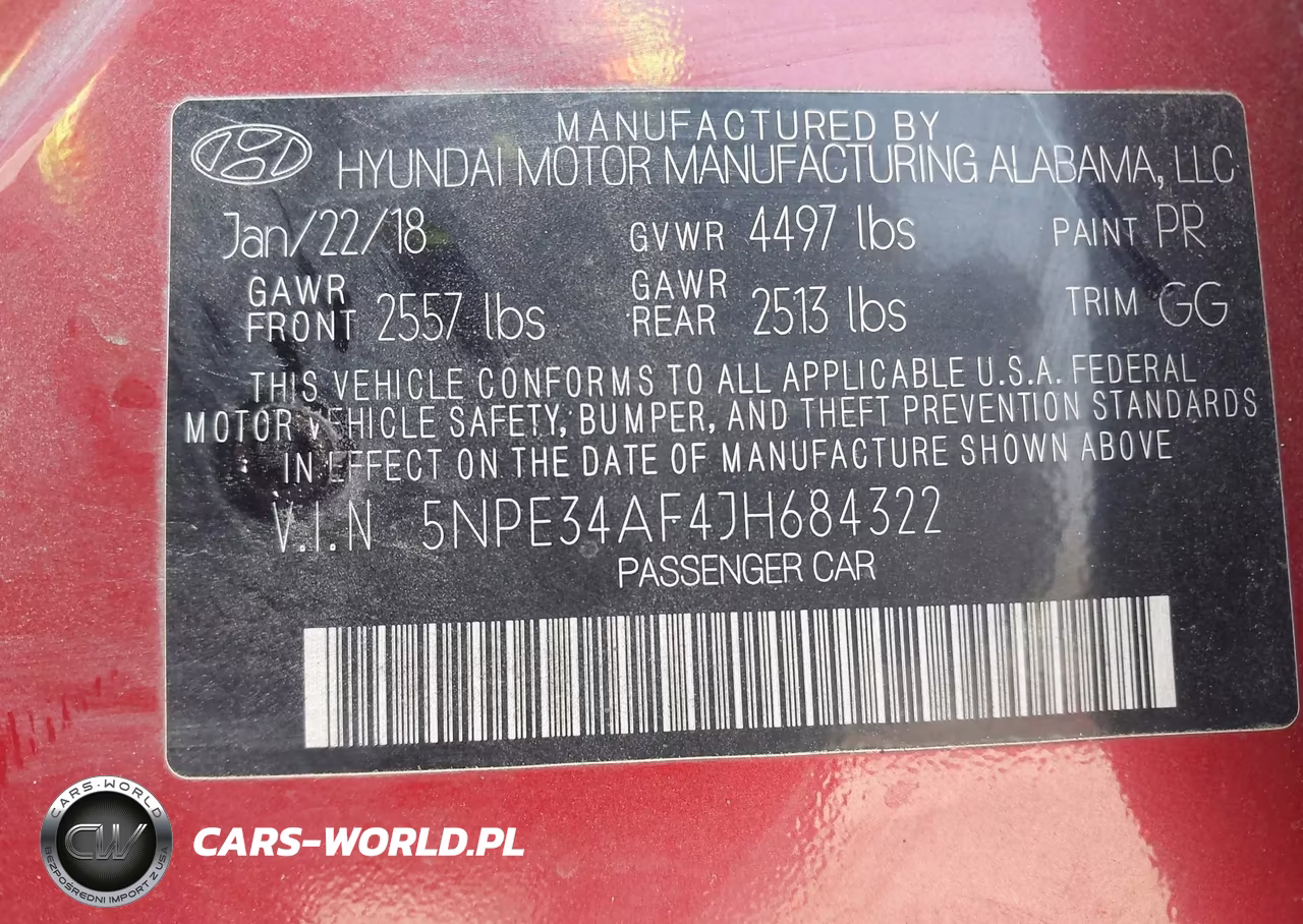 2018 Hyundai Sonata Limited VIN:5NPE34AF4JH684322 - 9