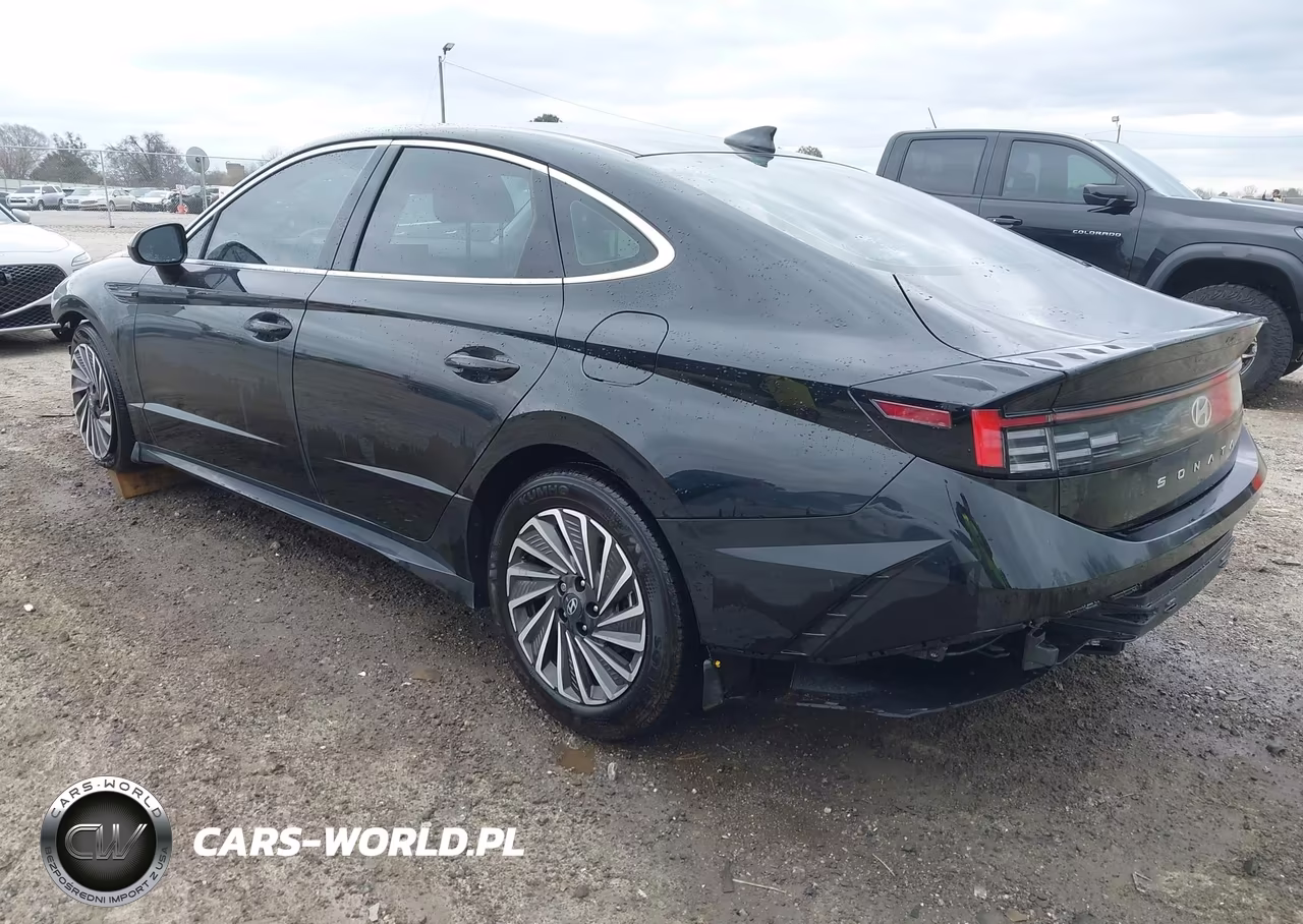 2025 Hyundai Sonata Hybrid Sel VIN:KMHL34JJXSA128239 - 3