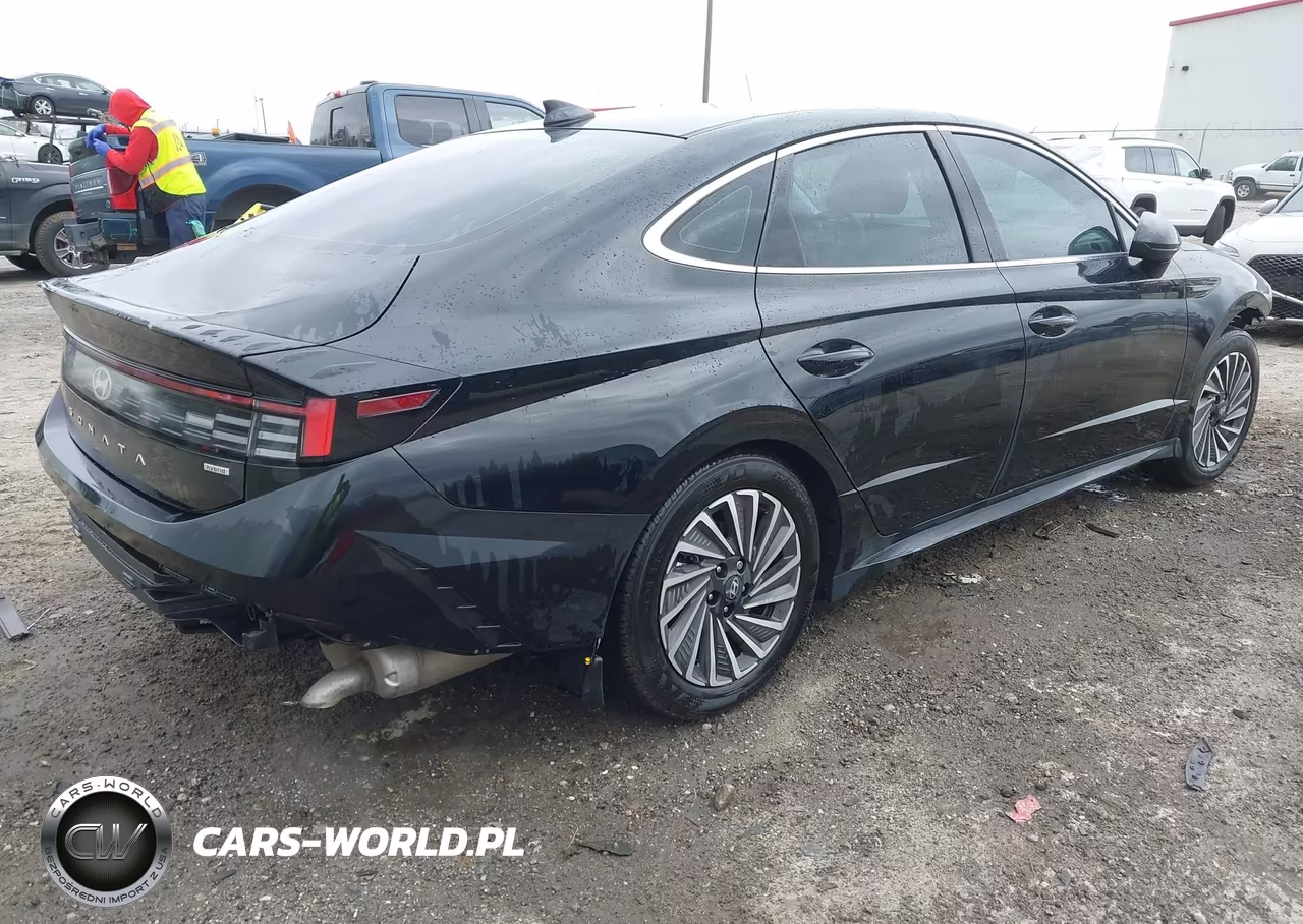 2025 Hyundai Sonata Hybrid Sel VIN:KMHL34JJXSA128239 - 4