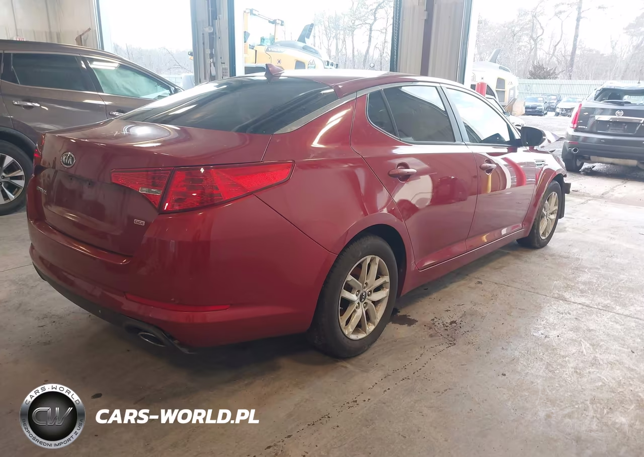 2011 Kia Optima Lx VIN:KNAGM4A78B5175136 - 4