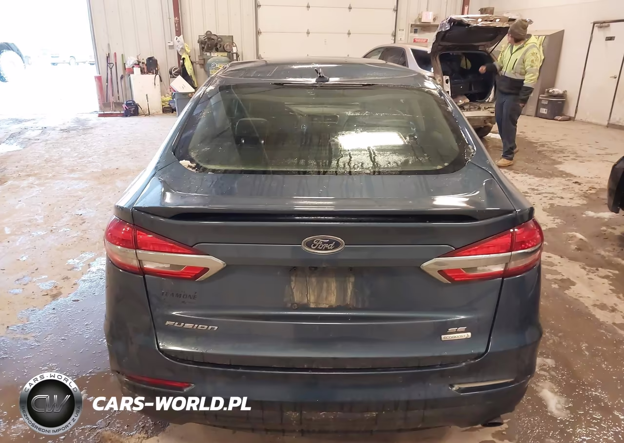 2019 Ford Fusion Se VIN:3FA6P0HD7KR197593 - 16