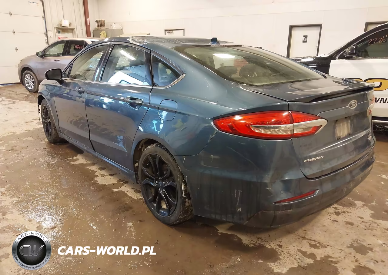 2019 Ford Fusion Se VIN:3FA6P0HD7KR197593 - 3