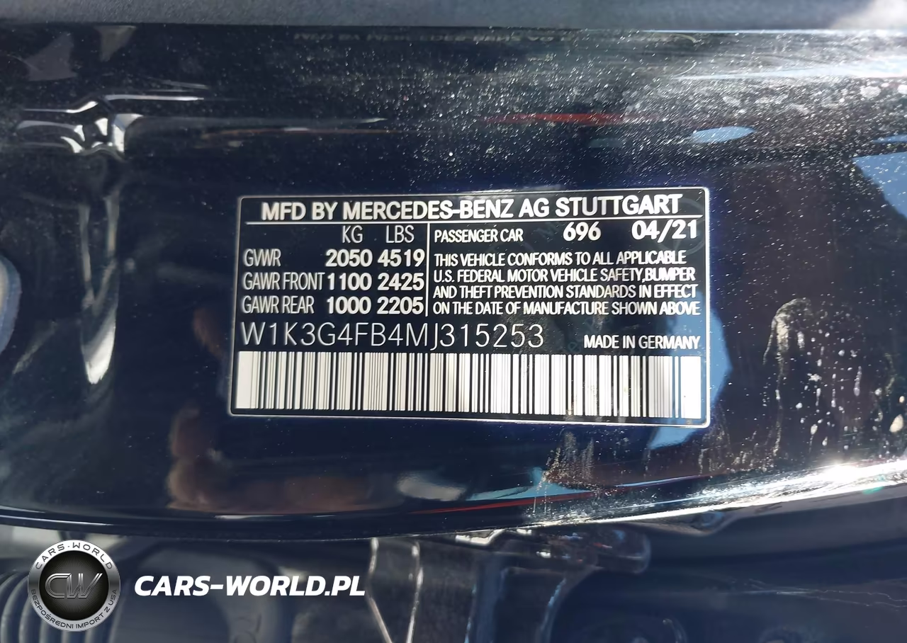 2021 Mercedes-Benz A 220 4Matic VIN:W1K3G4FB4MJ315253 - 9