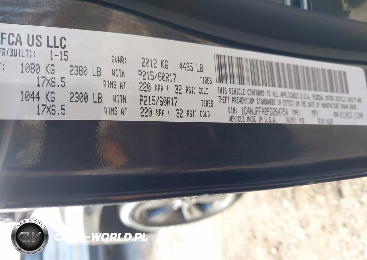 2015 Jeep Patriot High Altitude Edition VIN:1C4NJPFA2FD264754 - 9