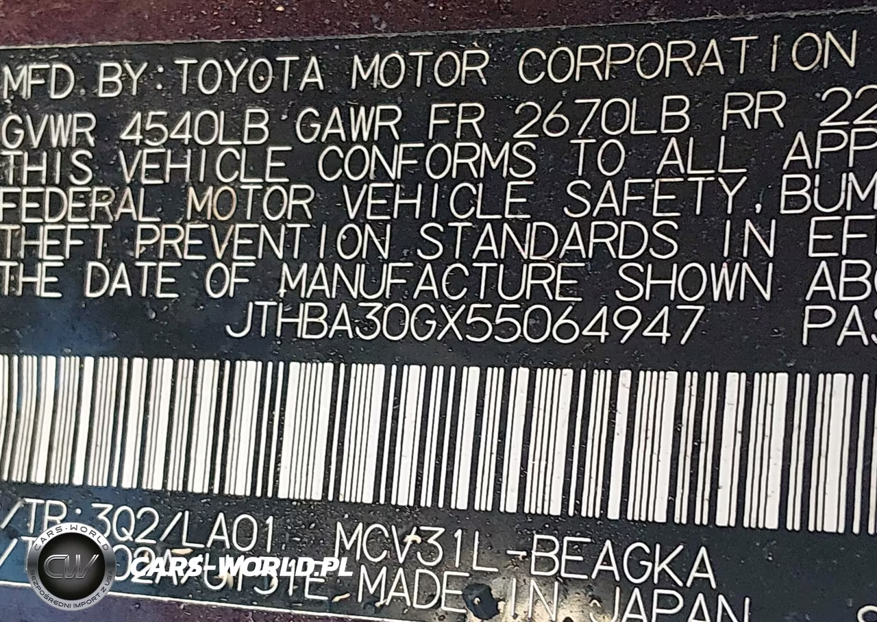 2005 Lexus Es 330 VIN:JTHBA30GX55064947 - 9