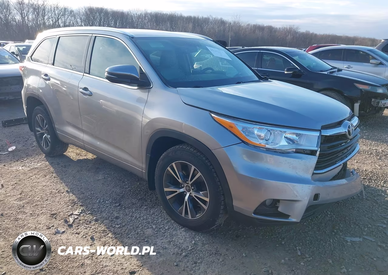 2016 Toyota Highlander Xle V6