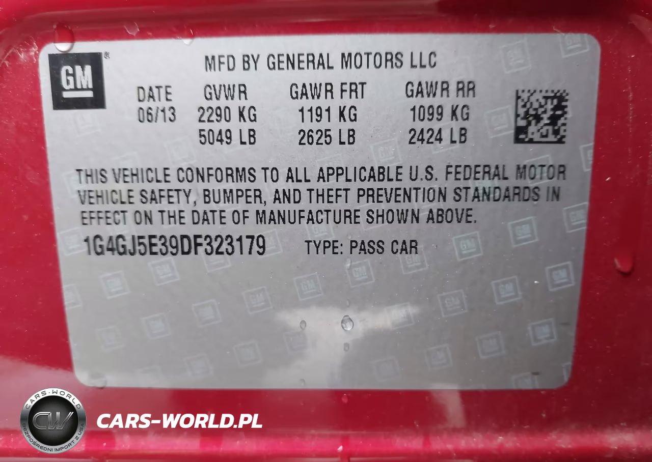 2013 Buick Lacrosse Touring Group VIN:1G4GJ5E39DF323179 - 9