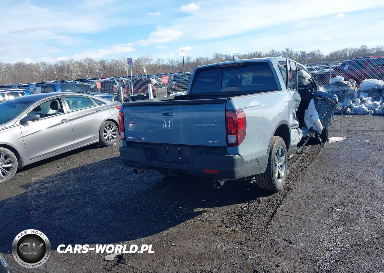 2023 Honda Ridgeline Rtl VIN:5FPYK3F59PB033549 - 4