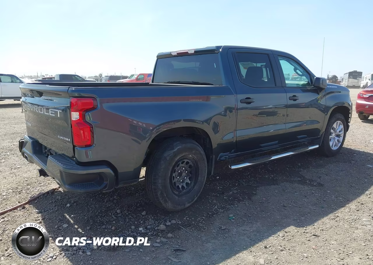 2020 Chevrolet Silverado 1500 2Wd Short Bed Custom VIN:3GCPWBEF4LG452930 - 4