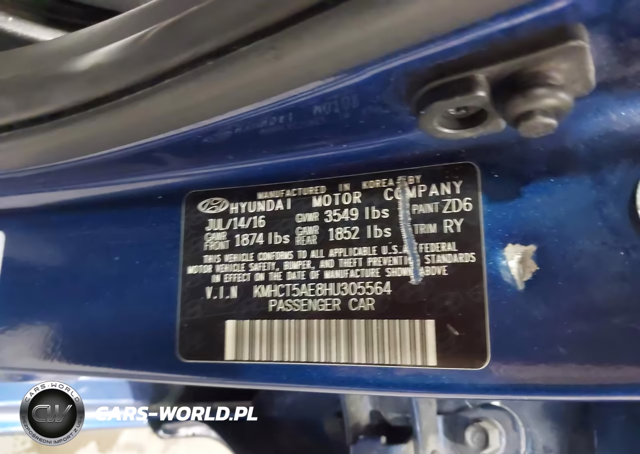 2017 Hyundai Accent Se VIN:KMHCT5AE8HU305564 - 9