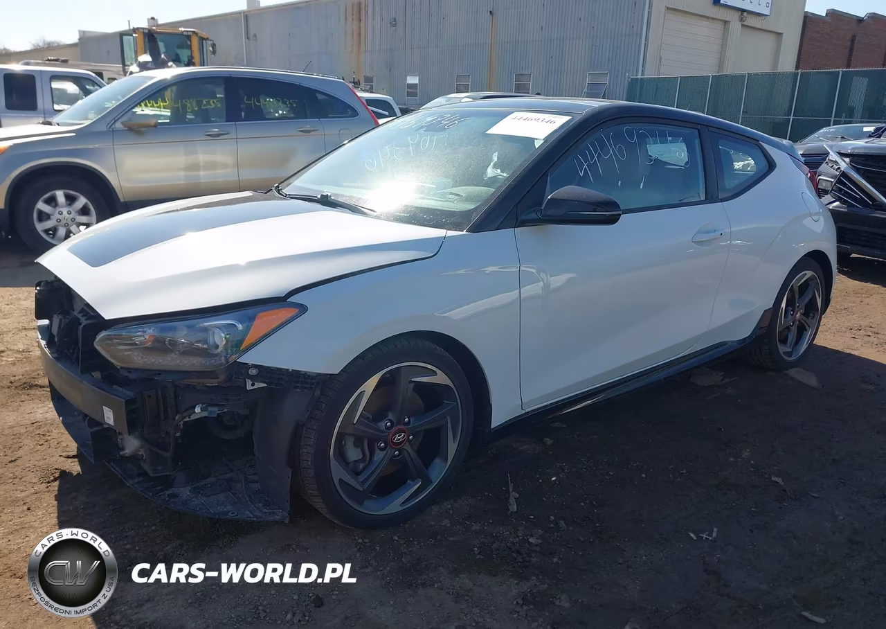 2020 Hyundai Veloster Turbo Ultimate VIN:KMHTH6AB1LU021201 - 2