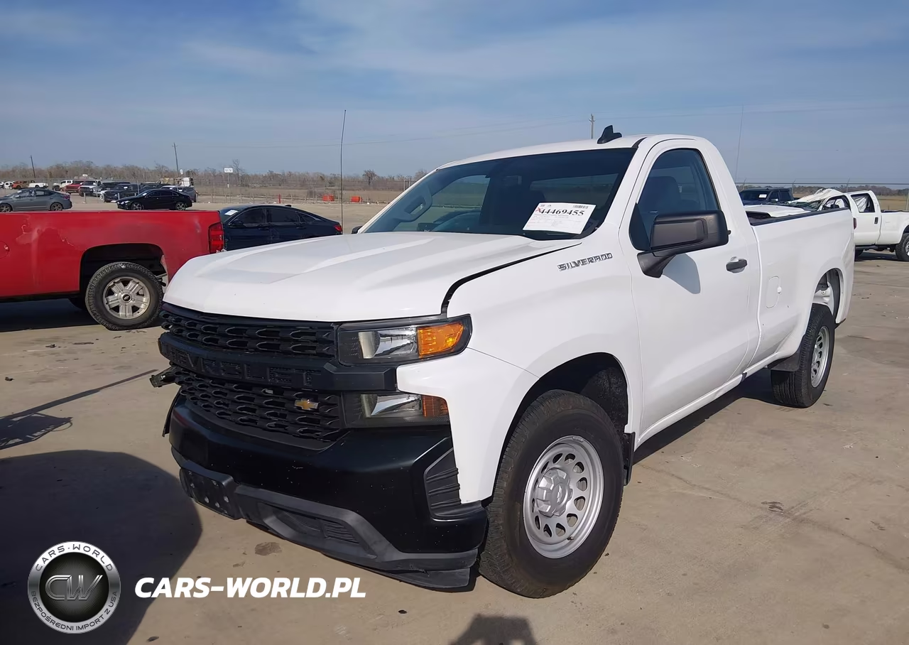 2020 Chevrolet Silverado 1500 2Wd Long Bed Wt VIN:3GCNWAEH8LG131413 - 2