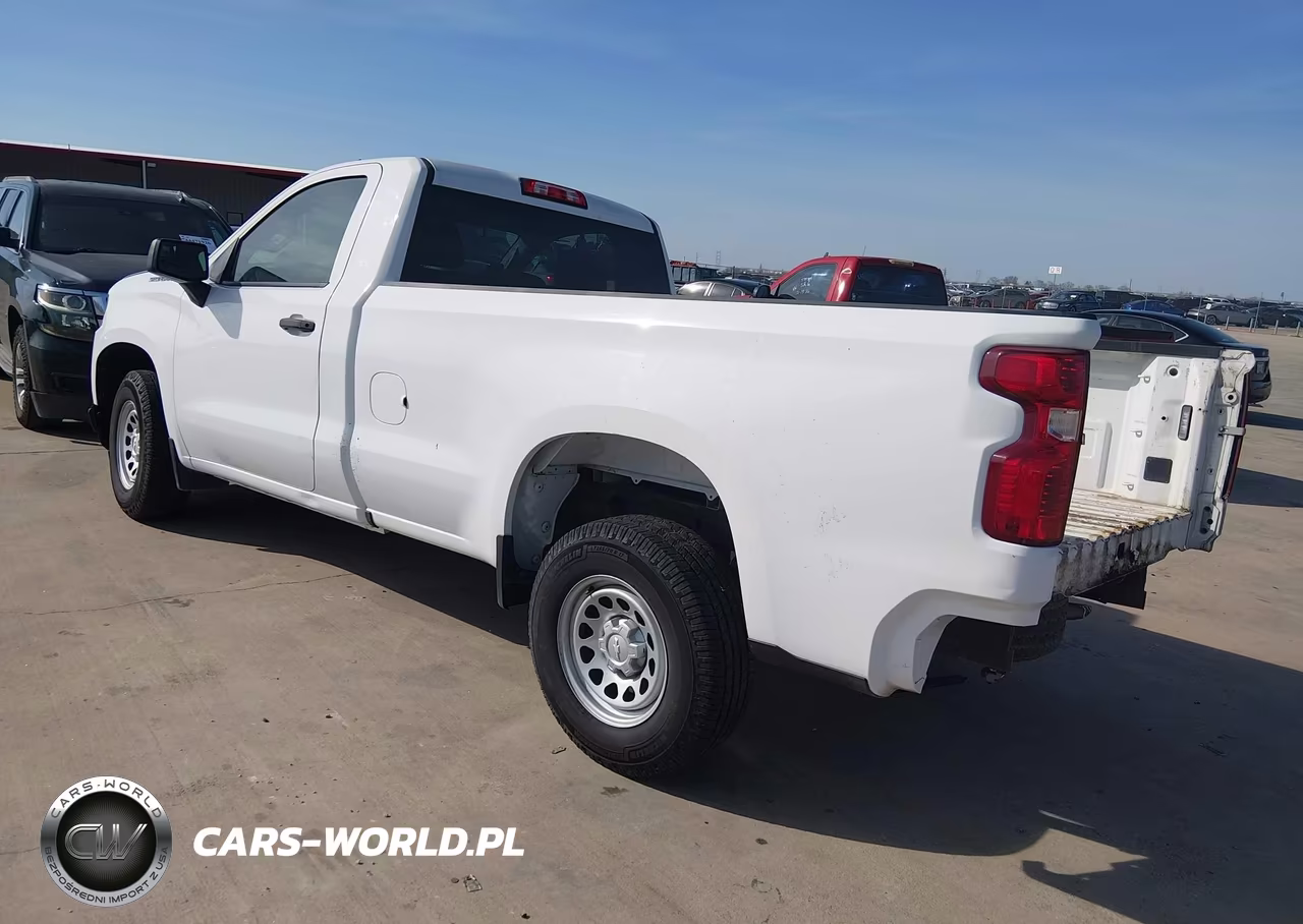 2020 Chevrolet Silverado 1500 2Wd Long Bed Wt VIN:3GCNWAEH8LG131413 - 3